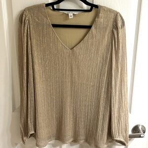 Metallic gold Nine West Large women’s